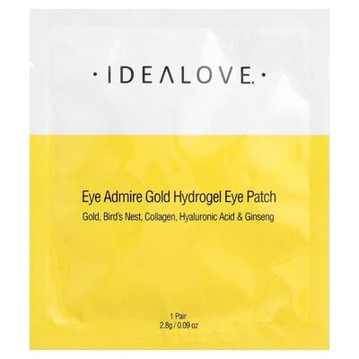 Idealove, Eye Admire Gold Hydrogel Eye Patches, 1 Pair