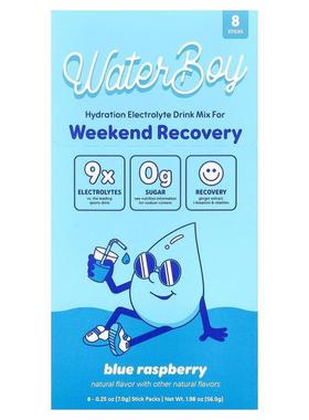 Waterboy,Weekend Recovery, Hydration Electrolyte Drink Mix,