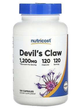 Nutricost,Devil's Claw, 1,200 mg , 120 Capsules
