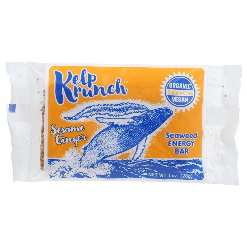 Maine Coast Sea Vegetables,Kelp Krunch, Seaweed Energy Bar,