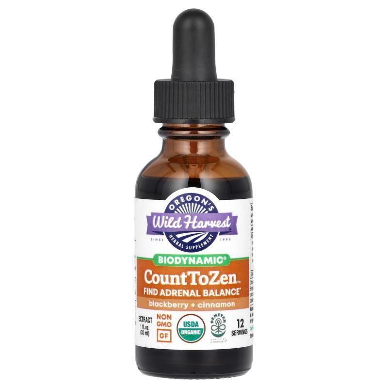 Oregons Wild Harvest,Biodynamic, Count To Zen Extract, Black