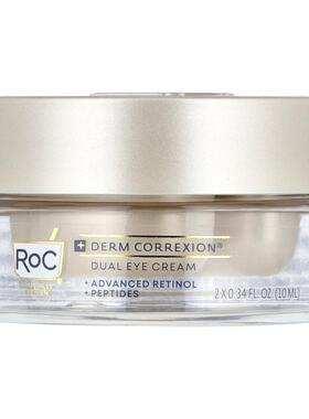 洛克,Derm Correxion®, Dual Eye Cream, Advanced Retinol &