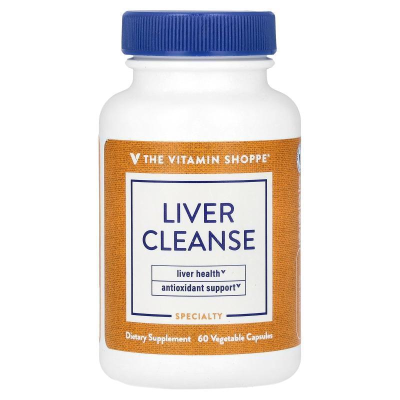 The Vitamin Shoppe,Liver Cleanse, 60 Vegetable Capsules