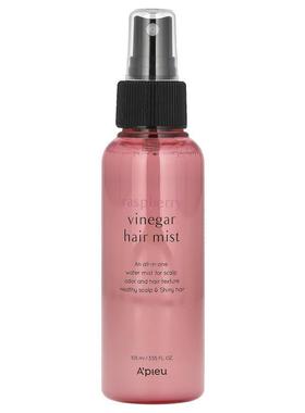 A'Pieu,Vinegar Hair Mist, Raspberry, 3.55 fl oz (105 ml)