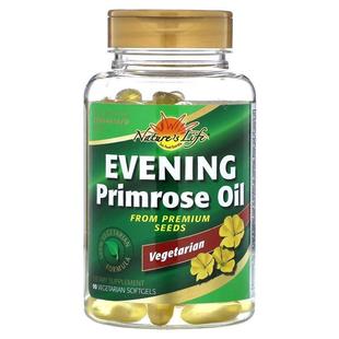 Nature's Life,Vegetarian Evening Primrose Oil, 90 Vegetarian