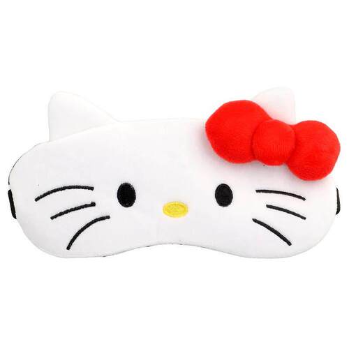 The Creme Shop,3D Plushie Sleep Eye Mask, Hello Kitty®, 1 Co