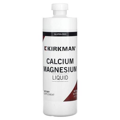 Kirkman Labs,Calcium Magnesium Liquid, 16 fl oz (473 ml)