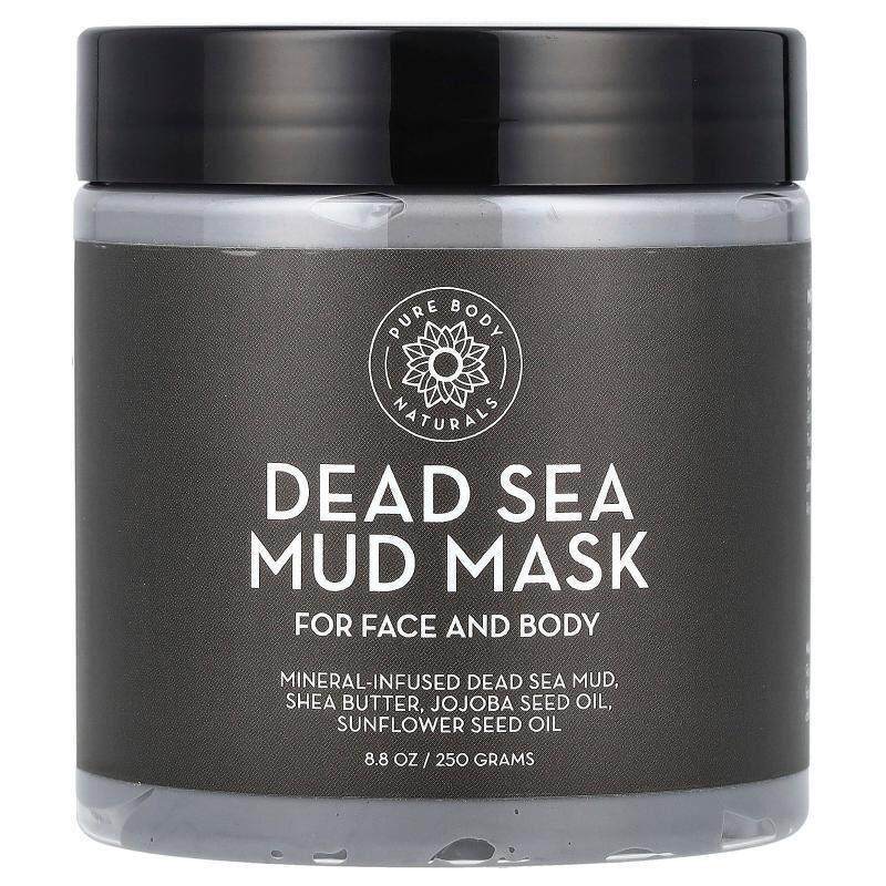 Pure Body Naturals,死海泥面膜，8.8 盎司（250 克）