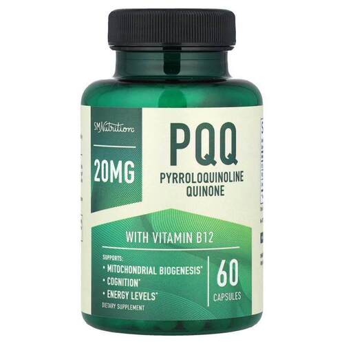 SMNutrition,PQQ，吡咯喹啉醌，60 粒胶囊