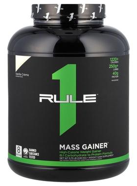Rule One Proteins,Mass Gainer™, Vanilla Creme, 5.73 lb (2.6