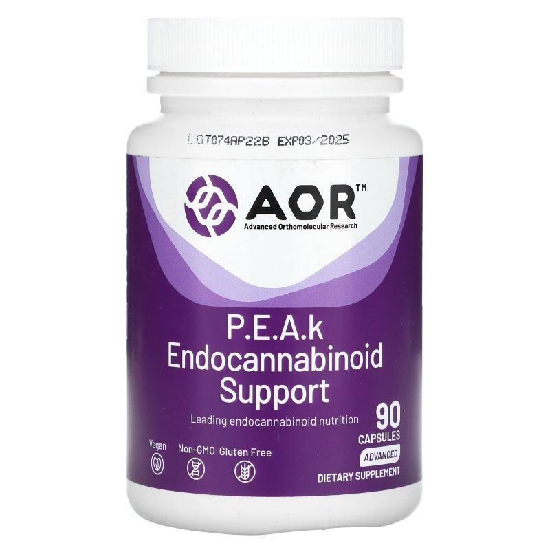 Advanced Orthomolecular Research AOR,P.E.A.k Endocannabinoid