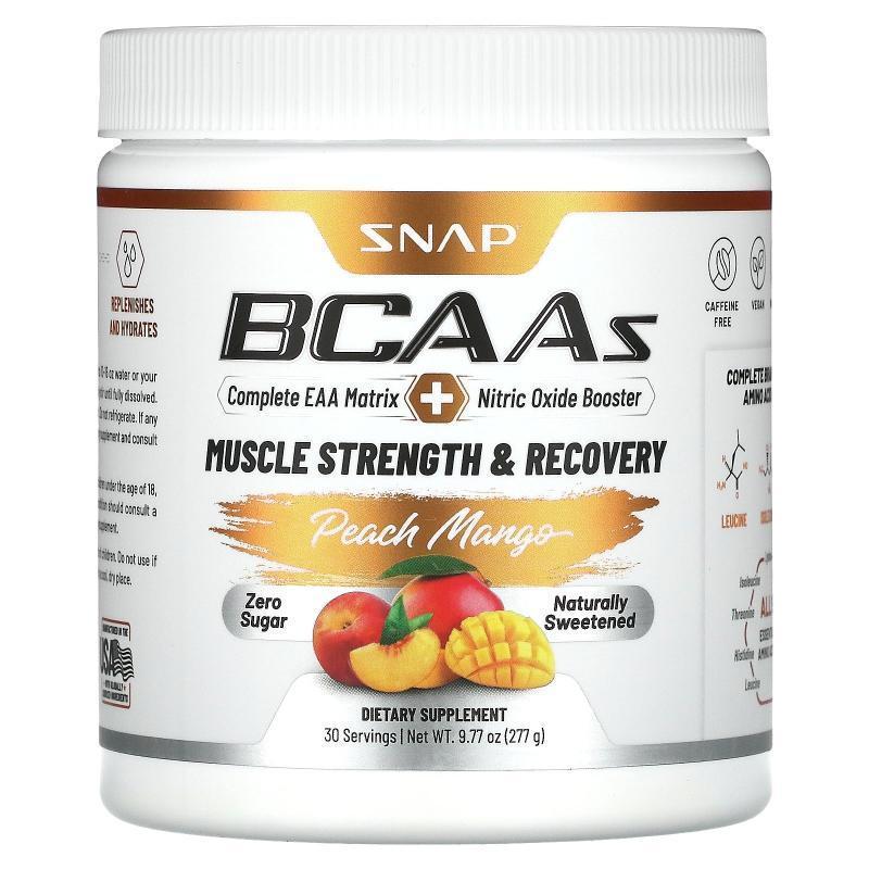 Snap Supplements,BCAAs, Pomegranate Watermelon, 9.77 oz (277