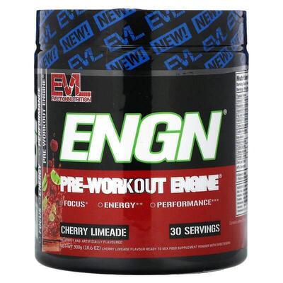 EVL,ENGN, Pre-Workout Engine, Cherry Limeade, 10.6 oz (300 g