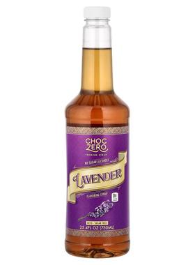 ChocZero,Premium Syrup, Lavender, Sugar Free, 25.4 fl oz (75
