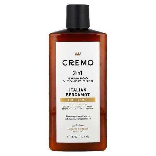 Cremo,2 in 1 Shampoo &amp;amp;amp; Conditioner, Italian