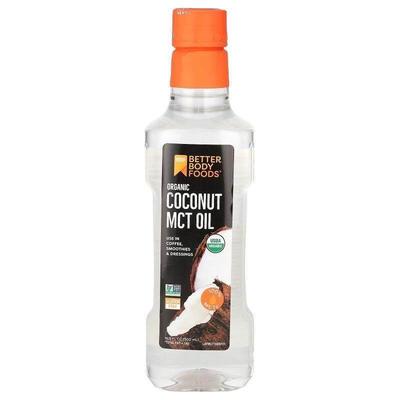 BetterBody Foods,Organic Coconut MCT Oil, 16.9 fl oz (500 ml