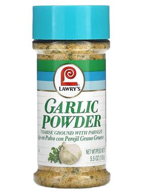 Lawry's,Garlic Powder, Coarse Ground With Parsley, 5.5 oz (1