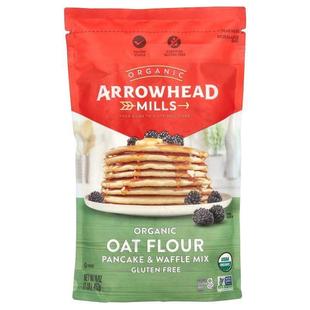 Flour Pancake Waffle 雅乐妙 Gluten Oat Mix Organic