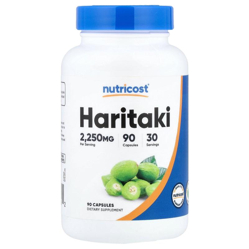 Nutricost,Haritaki, 90 Capsules (750 mg per Capsule)