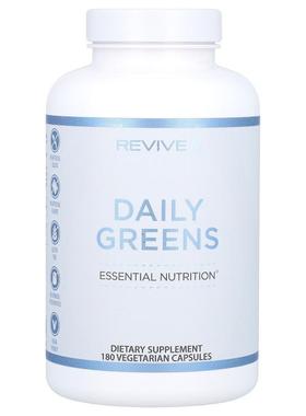 Revive MD Supplement Company LLC,Daily Greens, 180 Vegetaria