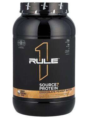 Rule One Proteins,Source7 Protein Powder Drink Mix, Chocolat