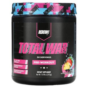 Redcon1,Total War, Pre-Workout, Vice City Strawberry Pina Co