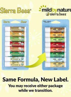Mild By Nature Sierra Bees™有机润唇膏滋润保湿双唇呵护饱满丰