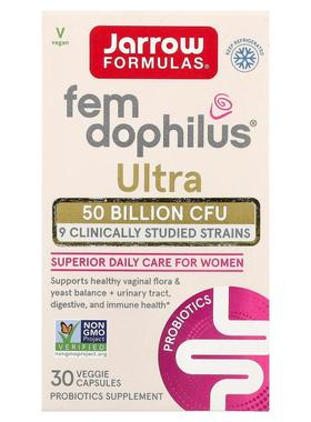 杰诺,Fem-Dophilus® Ultra, 30 Veggie Capsules