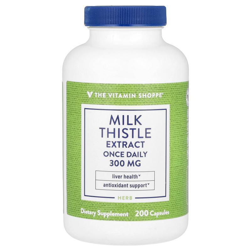 The Vitamin Shoppe,Milk Thistle Extract, 300 mg, 200 Capsule