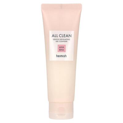 Heimish,All Clean, Gentle Exfoliating Gel Cleanser, AHA BHA,