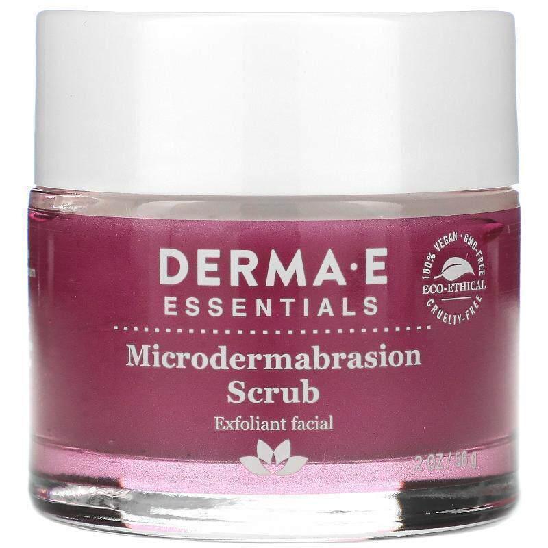 DERMA E,微晶焕肤磨砂膏，2盎司（56克）