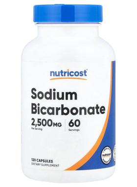 Nutricost,Sodium Bicarbonate, 120 Capsules
