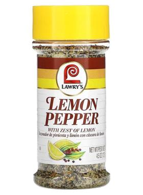 Lawry's,Lemon Pepper With Zest of Lemon, 4.5 oz (127 g)