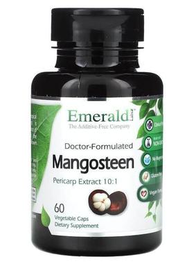 Emerald Laboratories,FruitrientsX山竹素胶囊，500毫克，60粒