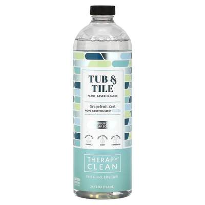 Therapy Clean,Tub & Tile, Plant-Based Cleaner, Grapefruit Ze