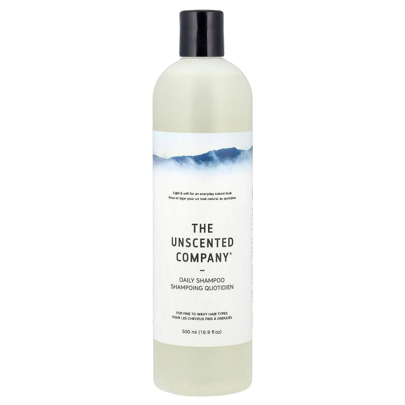 The Unscented Company,每日洗发水,适合细软至波浪发质,无香型