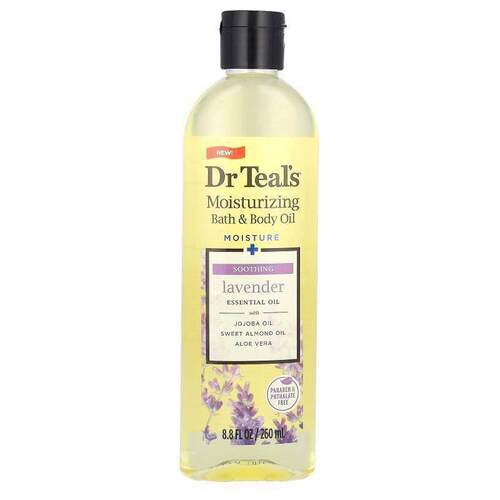 Dr. Teals,保湿沐浴和身体油树留兰香