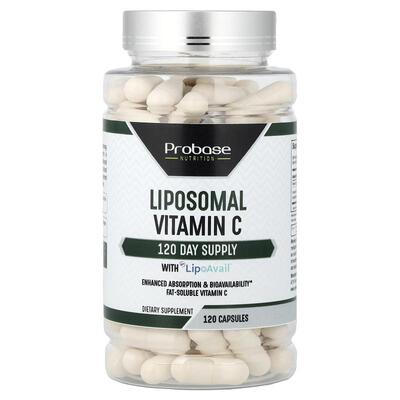 Probase Nutrition,Liposomal Vitamin C, 120 Capsules