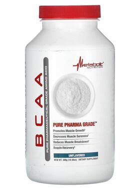 Metabolic Nutrition,BCAA, Unflavored, 3.52 oz (100 g)