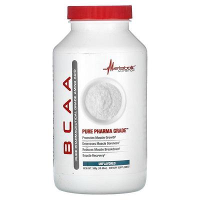 Metabolic Nutrition,BCAA, Unflavored, 3.52 oz (100 g)