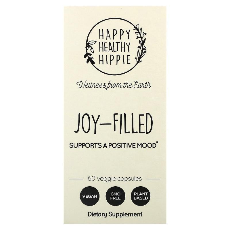 Happy Healthy Hippie,Joy-Filled，支持积极情绪，60 粒素食胶囊
