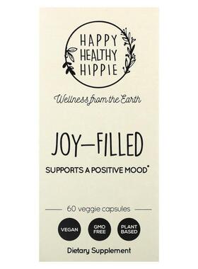 Happy Healthy Hippie,Joy-Filled，支持积极情绪，60 粒素食胶囊
