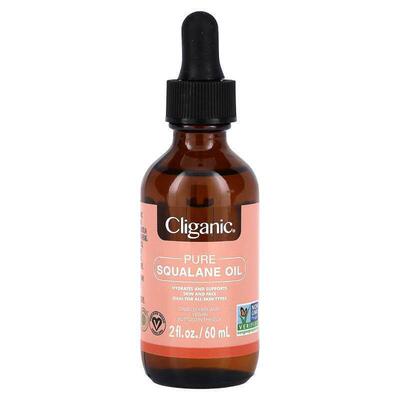 Cliganic,Pure Squalane Oil, 2 fl oz (60 ml)