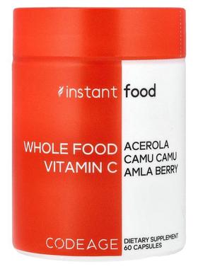Codeage,全食维生素 C 胶囊，60 粒