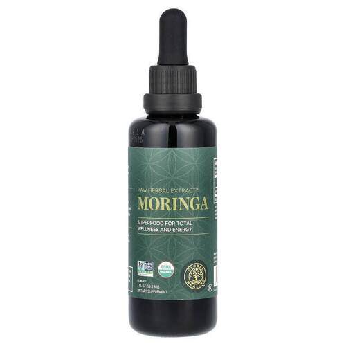Global Healing,Raw Herbal Extract, Moringa, 2 fl oz (59.2 ml