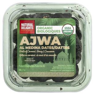 Natural Delights,Ajwa Al Medina Dates, 7 oz (198 g)