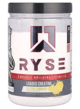 Ryse Supps,Loaded Creatine, Electric Lemonade , 15.3 oz (435