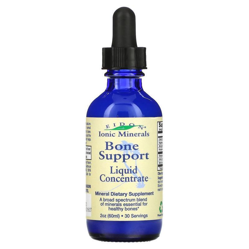 Eidon Mineral Supplements,离子矿物质，骨骼帮助，浓缩液，2 盎