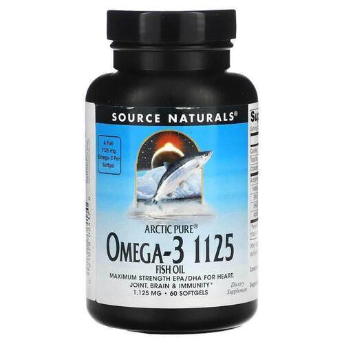 源美,Omega-3 鱼油60 粒软凝胶