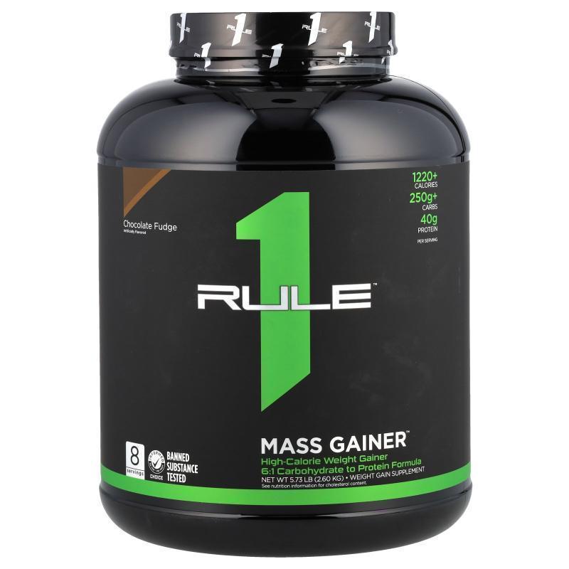 Rule One Proteins,Mass Gainer™, Chocolate Fudge, 5.73 lbs (2